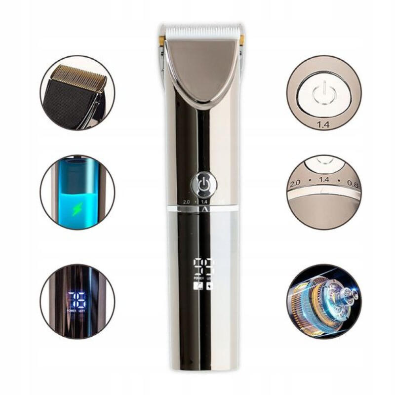 MASZYNKA DO STRZYŻENIA PSÓW PSA ZWIERZĄT CICHA BEZPRZEWODOWA MOCNA DOKŁADNA