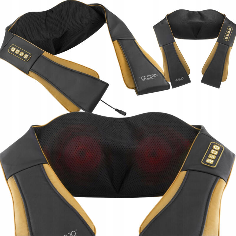 MASAŻER DO STÓP PLECÓW SZYI KARKU CIAŁA MASAŻER SHIATSU GRZEJĄCY