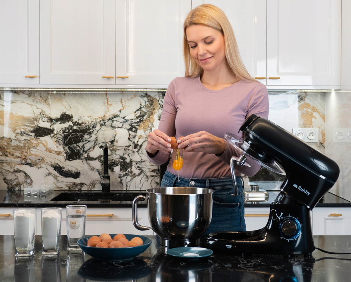 ROBOT PLANETARNY KUCHENNY 3w1 DUŻY 6,2L MIKSER BLENDER MASZYNKA + GRATIS