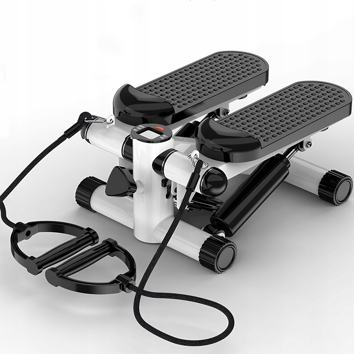 STEPPER PROSTY DO ĆWICZEŃ Z LINKAMI STEPER Z REGULACJĄ EKRAN LCD FITNESS