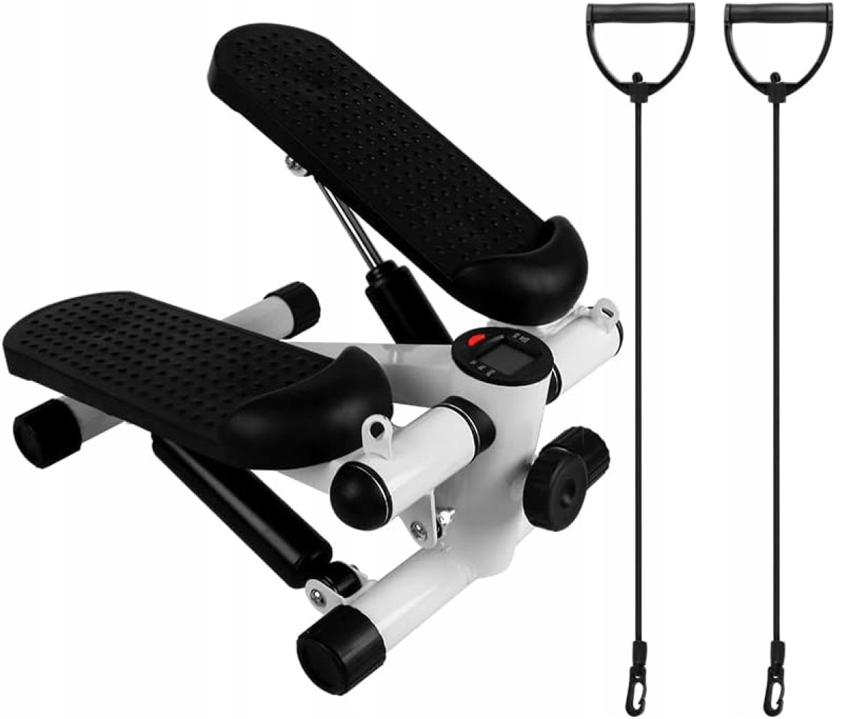 STEPPER PROSTY DO ĆWICZEŃ Z LINKAMI STEPER Z REGULACJĄ EKRAN LCD FITNESS