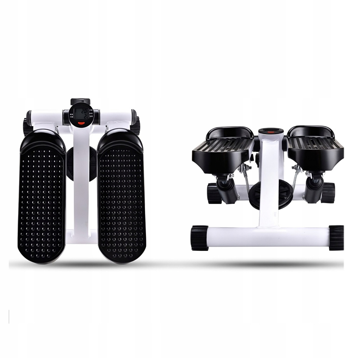 STEPPER PROSTY DO ĆWICZEŃ Z LINKAMI STEPER Z REGULACJĄ EKRAN LCD FITNESS